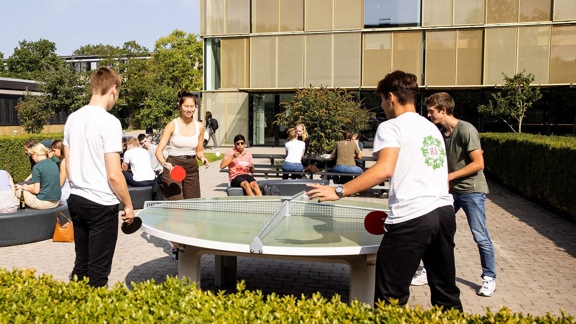 Eksempel på campusmiljø